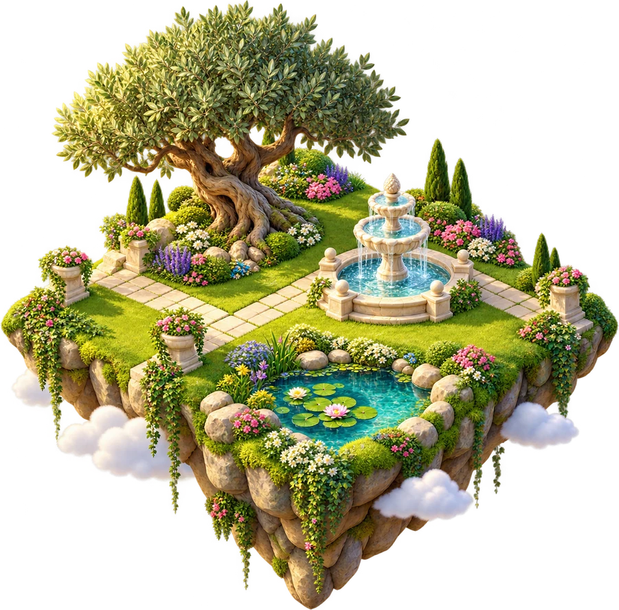 The Eden Garden scenery